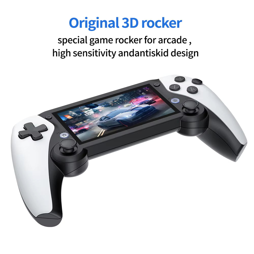 M25 Handheld Game Console Television HDMI-Compatible 4.3 Inch 64G 20000+Games 80 * 272 LCD Screen Handheld HDTV Game Dual Wireless Controller Gift