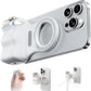 Magnetic 360° LED Phone Photography Grip with MagSafe‑Style Light & Rotating Clamp