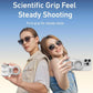 Magnetic 360° LED Phone Photography Grip with MagSafe‑Style Light & Rotating Clamp